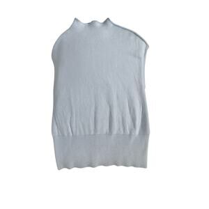 Anthropologie Cashmere Collection Sleeveless Mock Neck Sweater Small